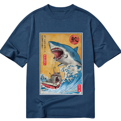 Tokyo-Tiger Ukiyoe Shark Japan Classic T-Shirt