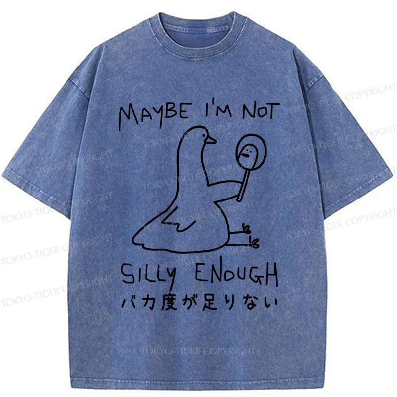 Tokyo-Tiger Not So Smart Goose Washed T-Shirt