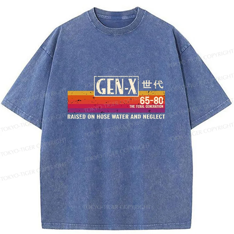 Tokyo-Tiger X Era Retro Washed T-Shirt