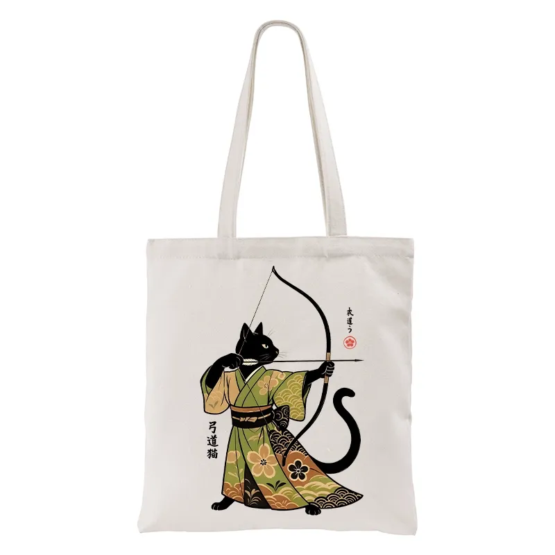 Tokyo-Tiger Japan Cat Archery Tote Bag
