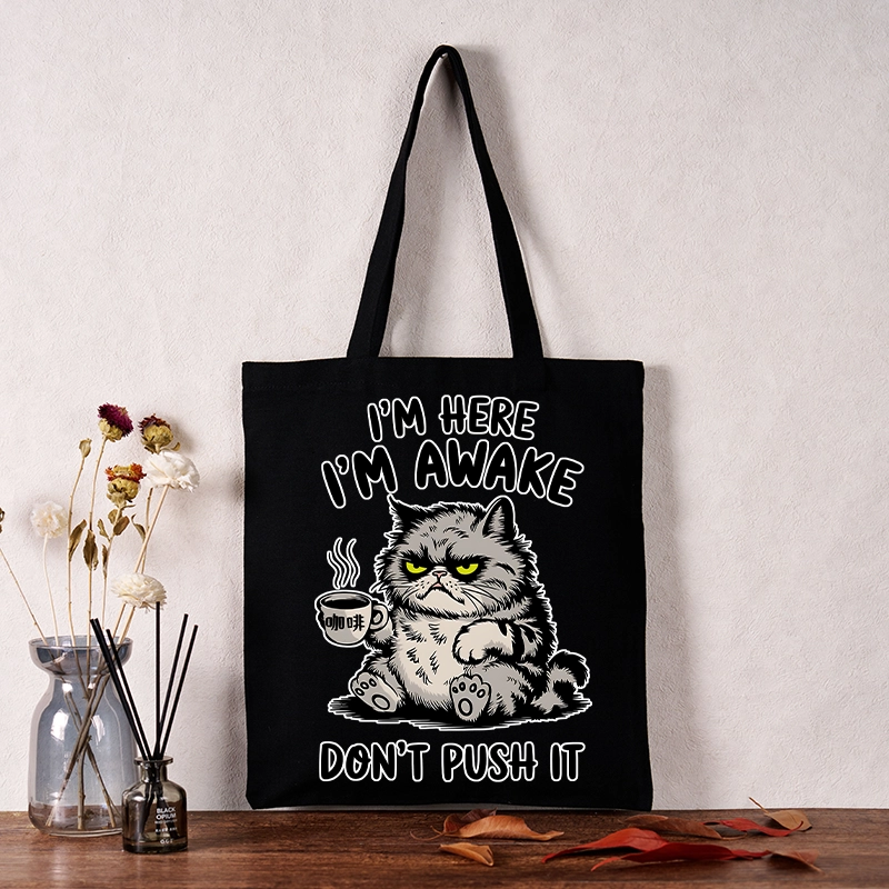 Tokyo-Tiger Tired Cat Tote Bag