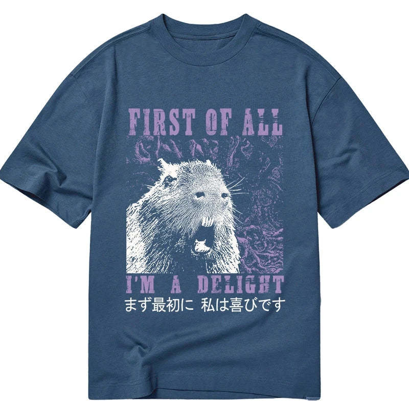 Tokyo-Tiger First Of All I'm A Delight Classic T-Shirt