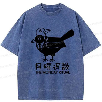 Tokyo-Tiger The Monday Ritual Washed T-Shirt