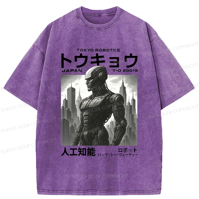 Tokyo-Tiger Humanoid Machine Washed T-Shirt