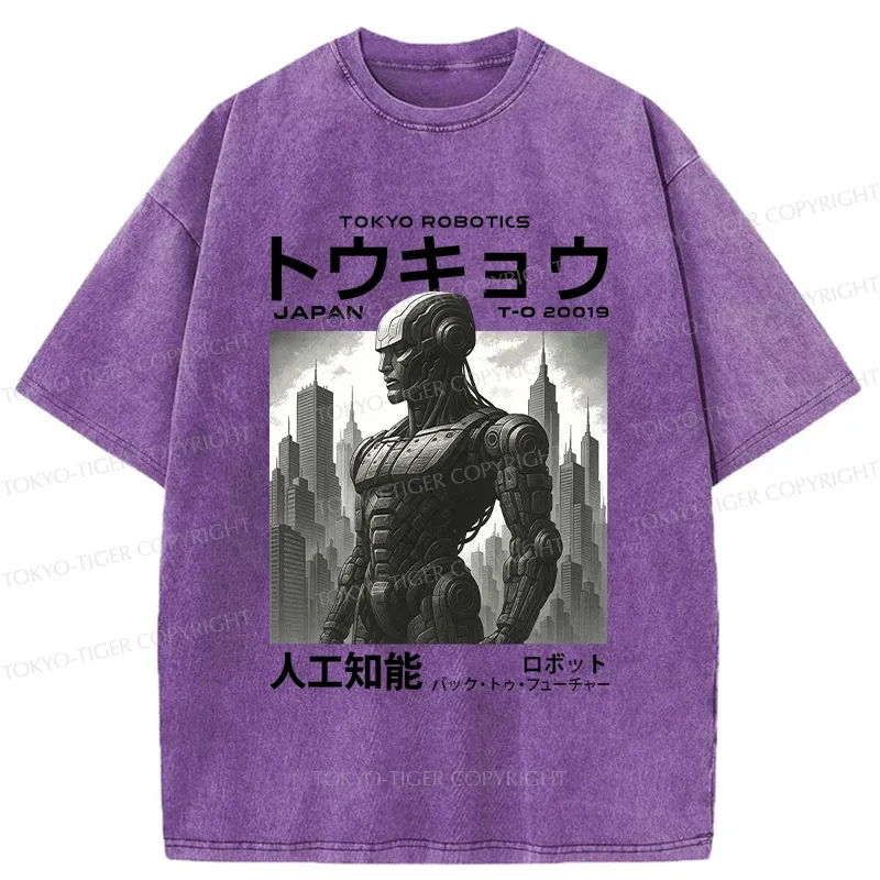 Tokyo-Tiger Humanoid Machine Washed T-Shirt