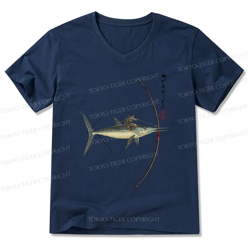 Tokyo-Tiger I Am Speed V-Neck Classic T-Shirt