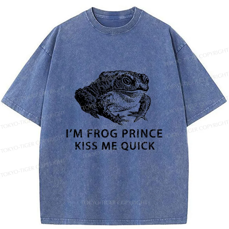 Tokyo-Tiger Real Frog Prince Washed T-Shirt
