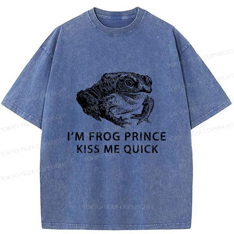 Tokyo-Tiger Real Frog Prince Washed T-Shirt