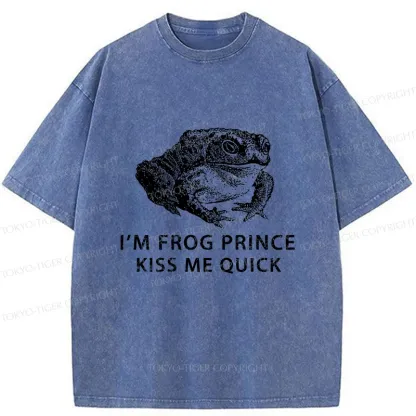 Tokyo-Tiger Real Frog Prince Washed T-Shirt