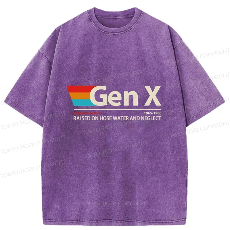 Tokyo-Tiger Funny X Era Washed T-Shirt