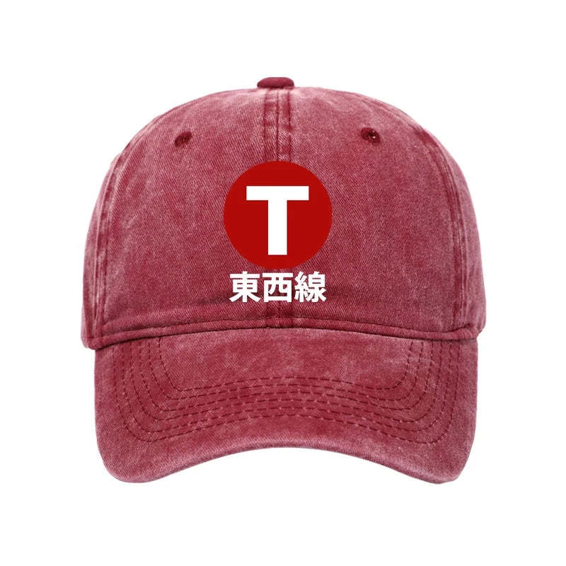 Tokyo-Tiger Tozai Line Kyoto Washed Cap