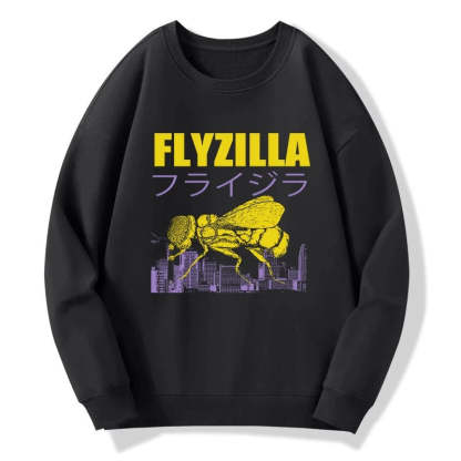 Tokyo-Tiger Giant Fly Japanese Sweatshirt