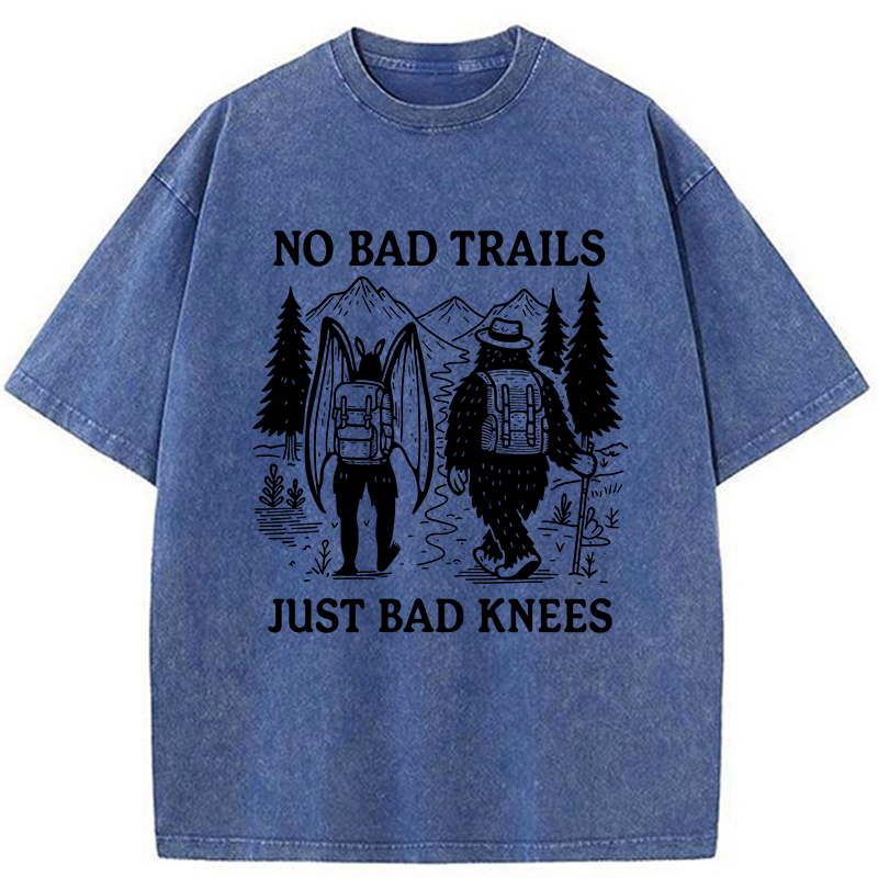 Tokyo-Tiger Go Camping With Monsters Washed T-Shirt