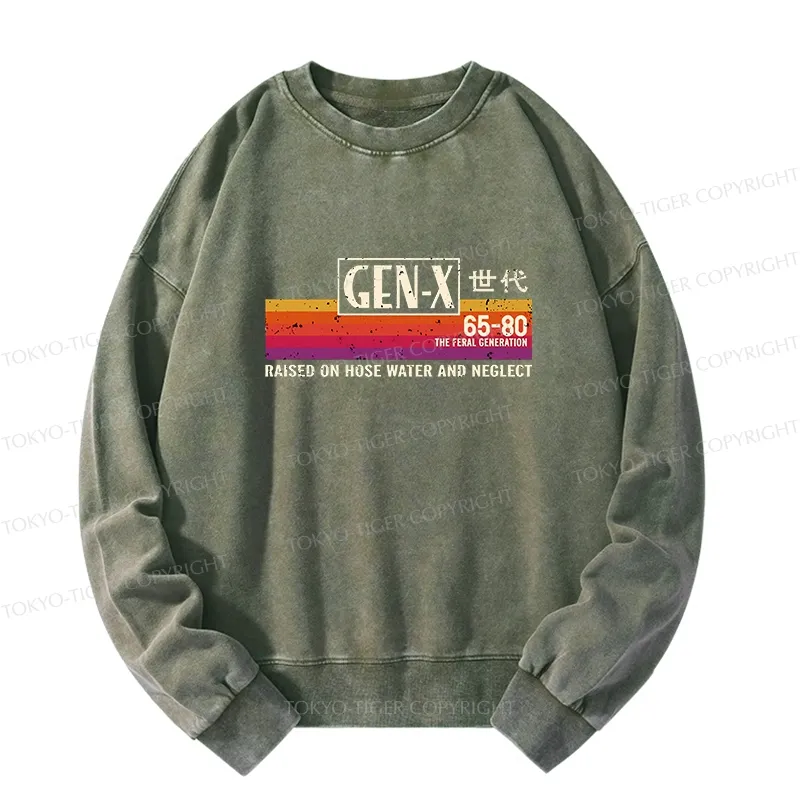 Tokyo-Tiger X Era Retro Washed Sweatshirt