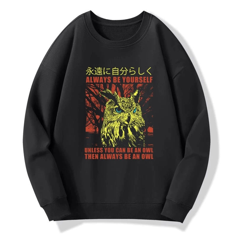 Tokyo-Tiger Always Be Yourself Japanese Sweatshirt