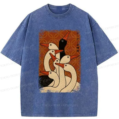 Tokyo-Tiger The Goose Choir Washed T-Shirt