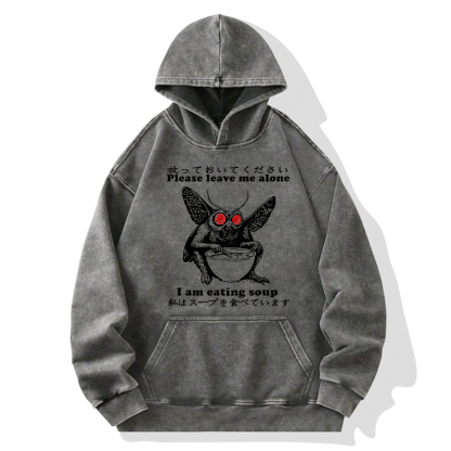 Tokyo-Tiger Don't Bother The Mothman Washed Hoodie