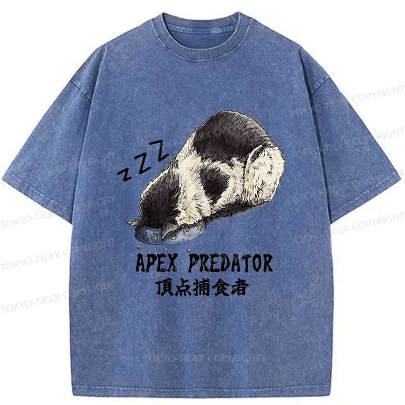 Tokyo-Tiger Apex Predator Washed T-Shirt