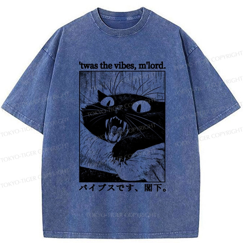 Tokyo-Tiger 'Twas The Vibes M'lord Washed T-Shirt