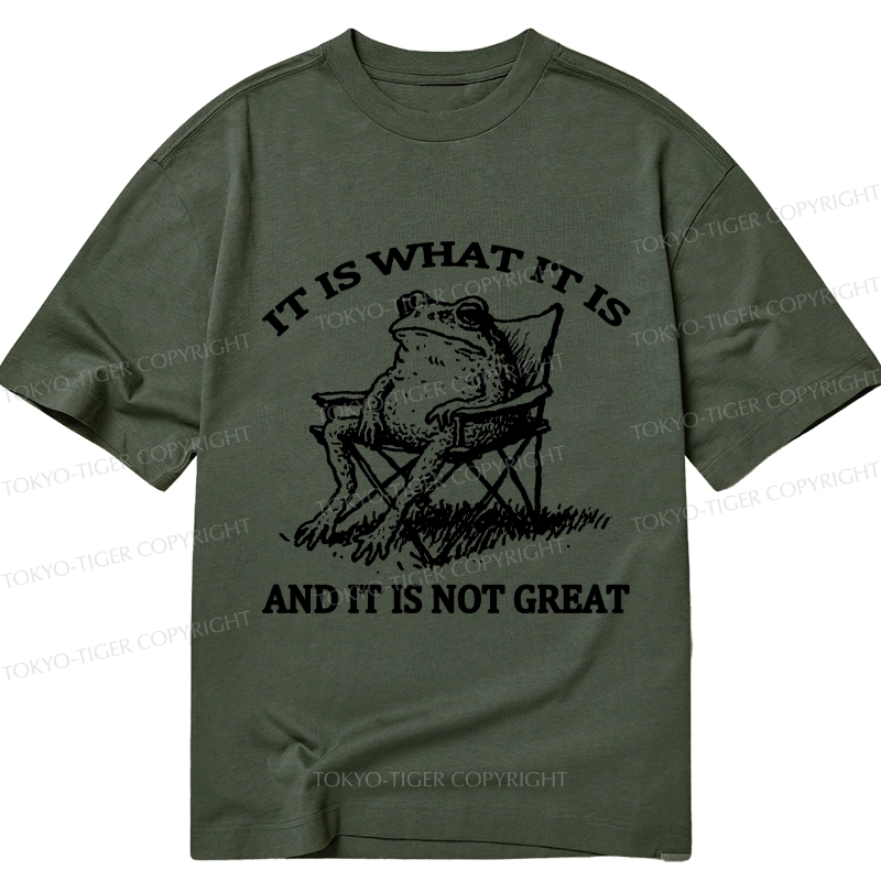 Tokyo-Tiger Resting Frog Funny Classic T-Shirt