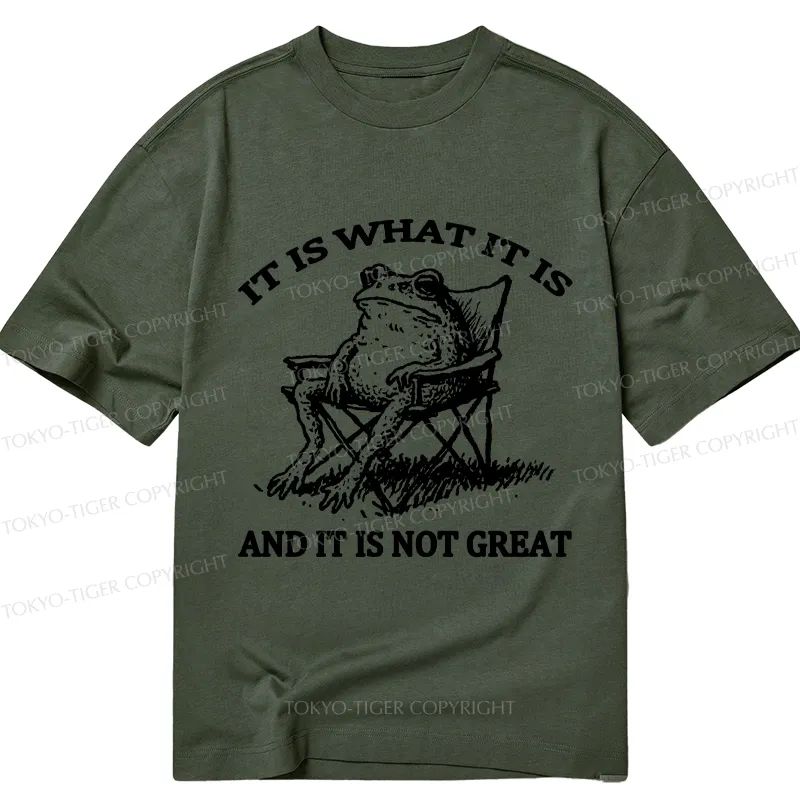 Tokyo-Tiger Resting Frog Funny Classic T-Shirt