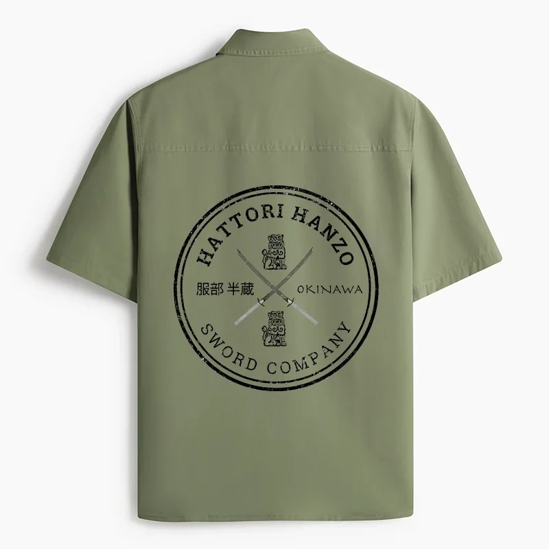 Tokyo-Tiger Hattori Hanzo Sword Company Work Shirt