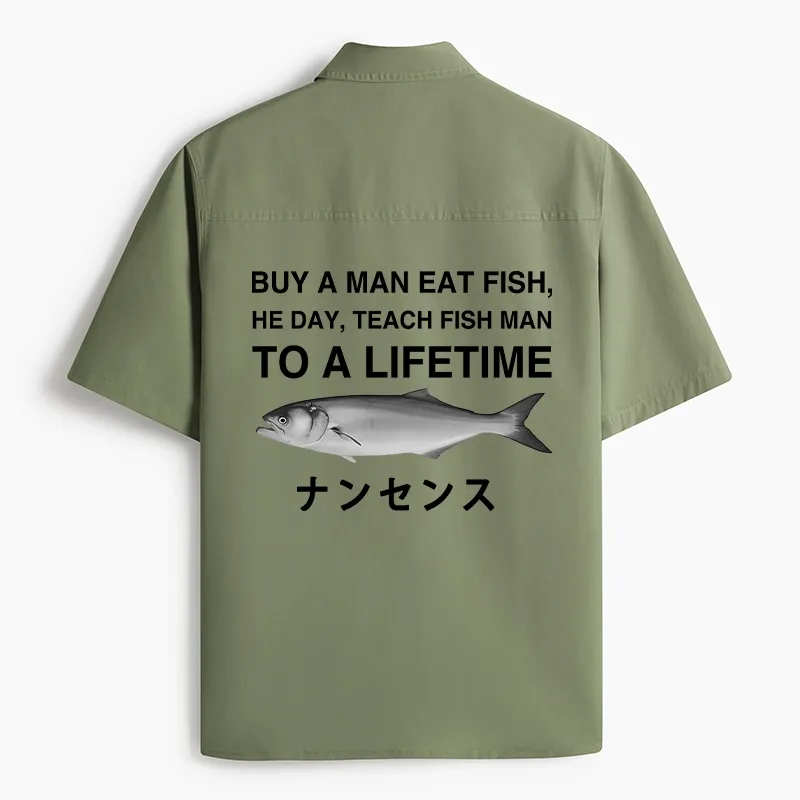 Tokyo-Tiger Funny To A Lifetime Work Shirt