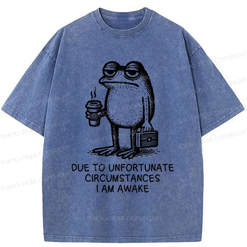 Tokyo-Tiger Decadent Frog Washed T-Shirt