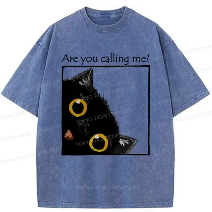 Tokyo-Tiger Silly Kitten Washed T-Shirt