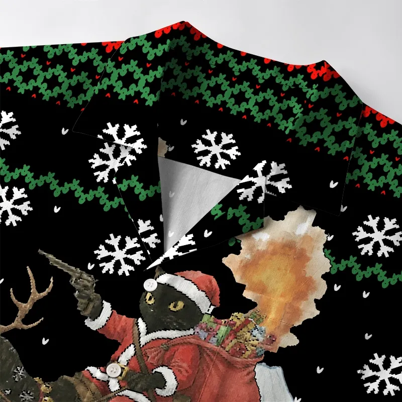 Tokyo-Tiger Cat Riding A Dinosaur Aloha Hawaiian Shirt