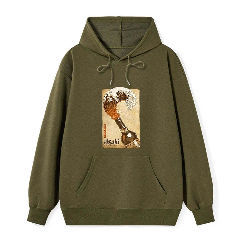 Tokyo-Tiger Asahi Logo Japanese Classic Hoodie