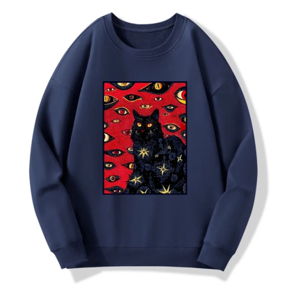 Tokyo-Tiger Mysterious Cat Sweatshirt