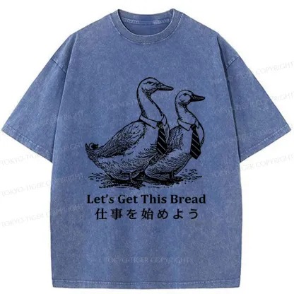 Tokyo-Tiger Working Goose Washed T-Shirt