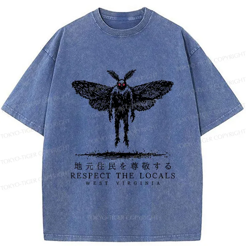 Tokyo-Tiger Mothman Saga Washed T-Shirt Sale