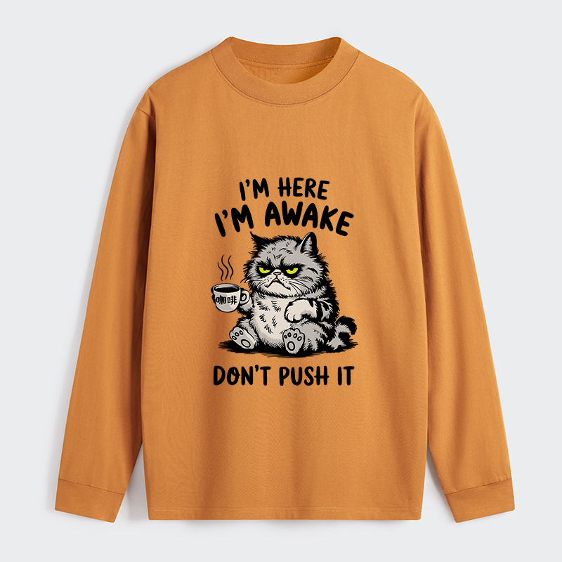 Tokyo-Tiger Tired Cat Classic Long Sleeve T-Shirt