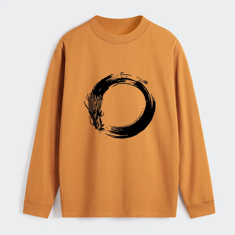 Tokyo-Tiger Dragon's Circle Classic Long Sleeve T-Shirt