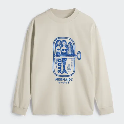 Tokyo-Tiger Mermaid Can Classic Long Sleeve T-Shirt