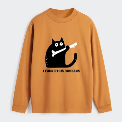 Tokyo-Tiger Cat Found This Humerus Classic Long Sleeve T-Shirt
