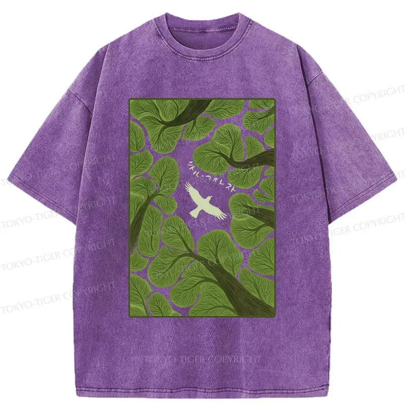 Tokyo-Tiger Free Bird Washed T-Shirt