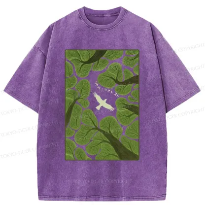 Tokyo-Tiger Free Bird Washed T-Shirt