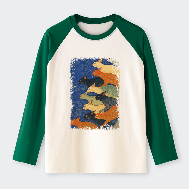 Tokyo-Tiger Claw-some Ninja long sleeve T-shirt