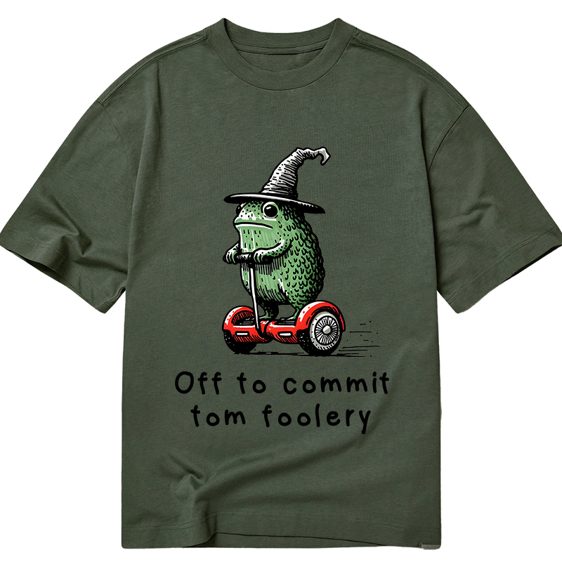 Tokyo-Tiger Frog Riding A Balance Scooter Classic T-Shirt