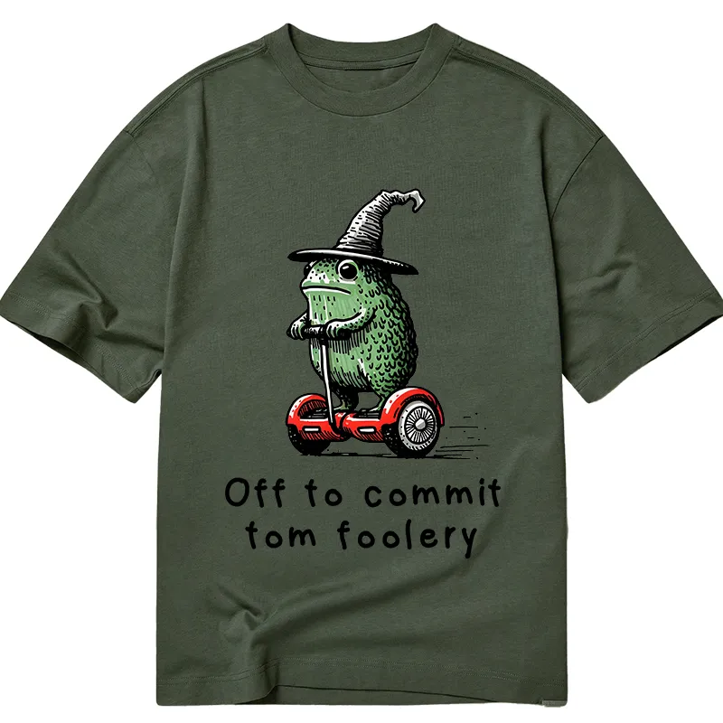 Tokyo-Tiger Frog Riding A Balance Scooter Classic T-Shirt