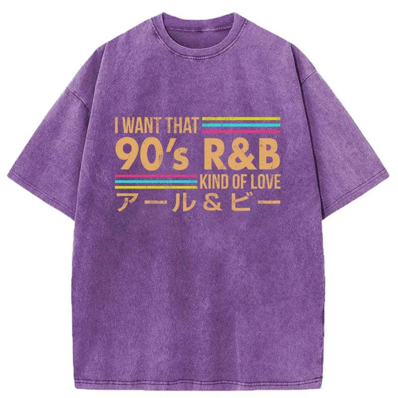 Tokyo-Tiger 90'S R&B Japanese Washed T-Shirt-tokyo-tiger