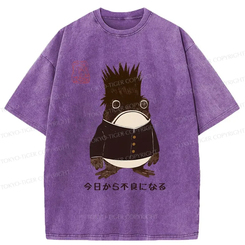 Tokyo-Tiger Going To Get Bad From Today Washed T-Shirt Sale