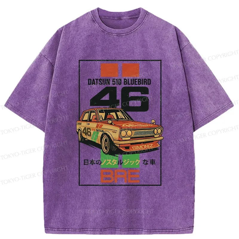 Tokyo-Tiger Classic Racing Japan Washed T-Shirt