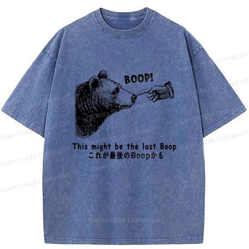 Tokyo-Tiger The Last Boop Washed T-Shirt