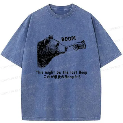 Tokyo-Tiger The Last Boop Washed T-Shirt