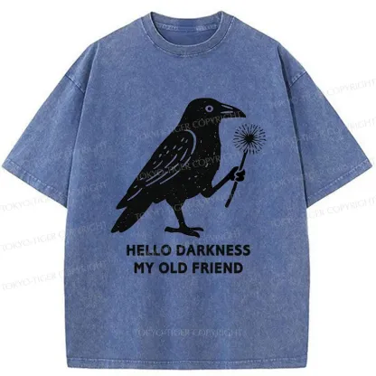 Tokyo-Tiger My Old Friend The Crow Washed T-Shirt
