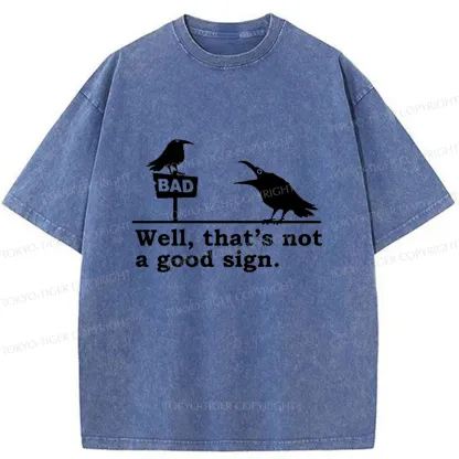 Tokyo-Tiger Bad Omen Washed T-Shirt